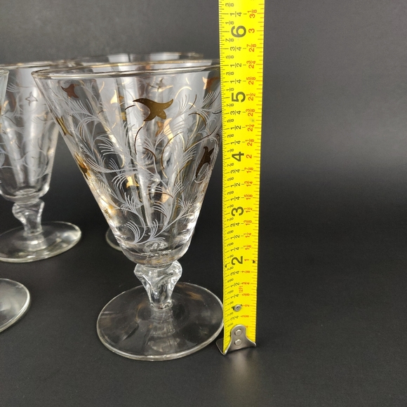 Libby Royal Fern Water Goblets | Set of 4 - Picture 9 of 9